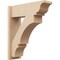 Ekena Millwork 7 1/2-in W x 22-in D x 26-in H Balboa Trad Rough Cedar Woodgrain TimberThane Outlooker, Primed Tan OUTUR075X22X26BOA04RCPR - alternate 1